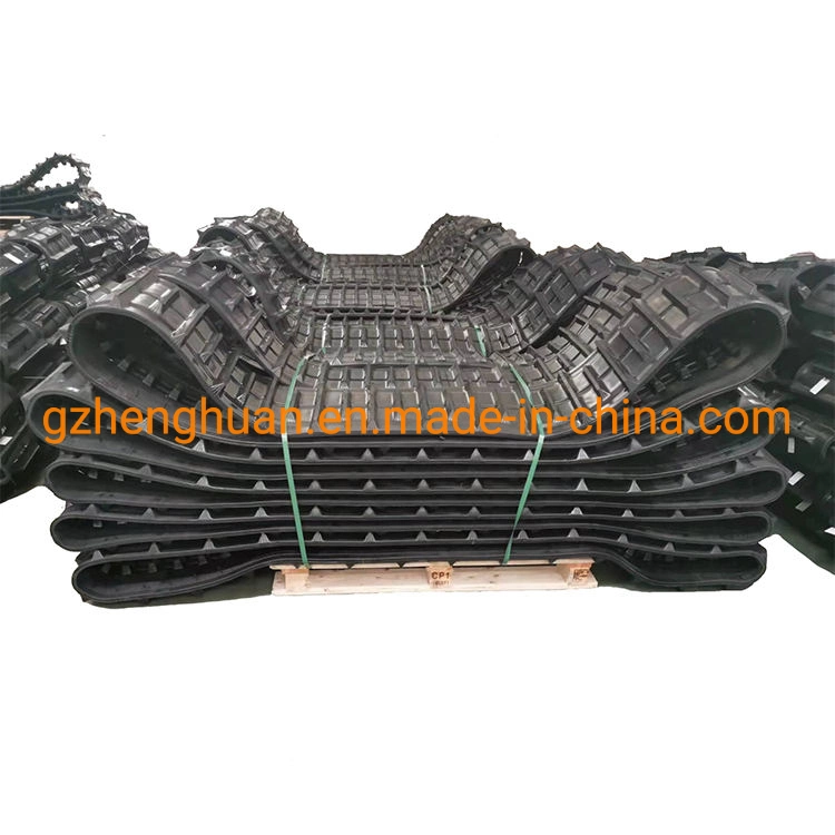 Crawler Rubber Track for Mini Excavator Construction Machinery Parts